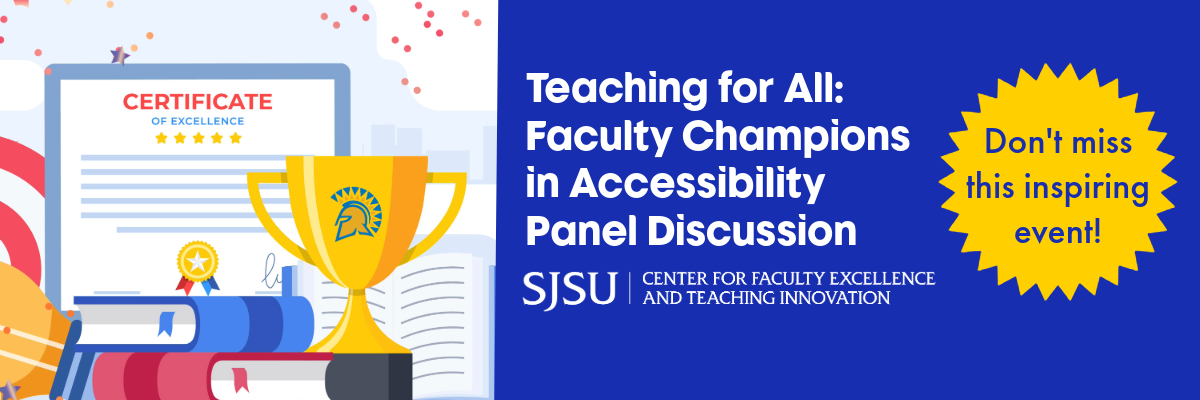 Teaching for All Faculty Champions in Accessibility Panel Discussion 